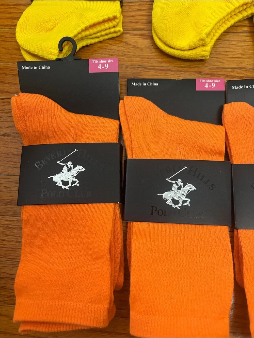 Beverly Hills Polo Club Neon Socks
